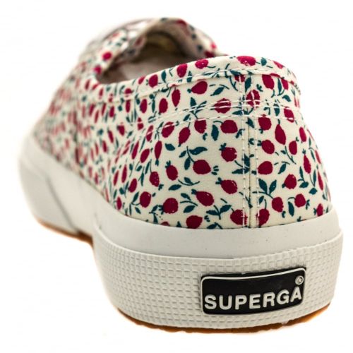 Womens Ed Fuxia 2750 Liberty Art Printed Trainers 60323 by Superga from Hurleys