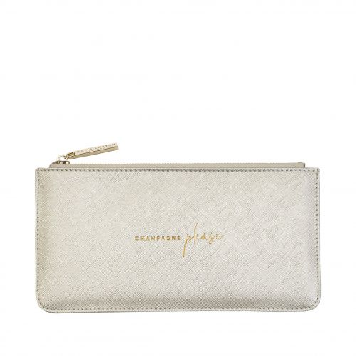 Womens Champagne Please Perfect Pouch Gift Set 89472 by Katie Loxton from Hurleys