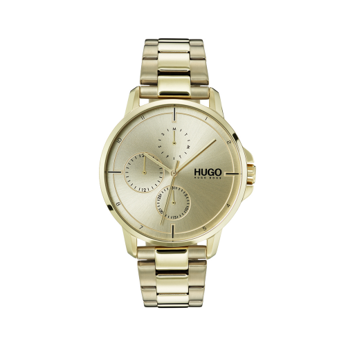 Mens Gold Focus Bracelet Watch 78756 by HUGO from Hurleys