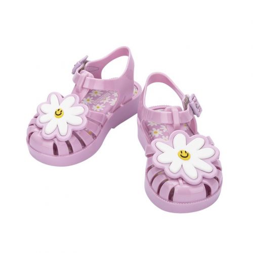 Girls Pink Daisy Mini Fabula Possession Sandals (4-9) 103689 by Mini Melissa from Hurleys