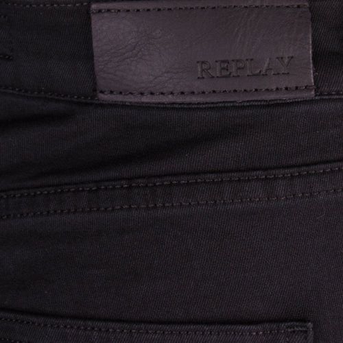 Womens Dark Blue Wash Touch Super Skinny Fit High Rise Jeans 15436 by Replay from Hurleys