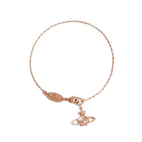 Womens Pink Gold Suzie Bracelet 67457 by Vivienne Westwood from Hurleys