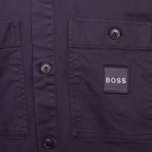 Casual Mens Dark Blue Locky Overshirt 95462 by BOSS from Hurleys