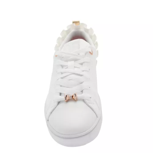 Womens White Astrina Trainers 33865 by Ted Baker from Hurleys