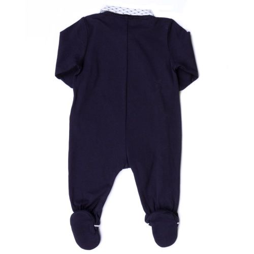 Baby Navy Collar Babygrow 62558 by Armani Junior from Hurleys