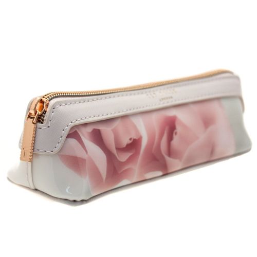 Womens Nude Pink Kelssa Porcelain Rose Pencil Case 63127 by Ted Baker from Hurleys