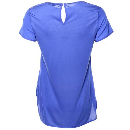 Womens Empire Blue Polly Plains Classic Pocket Top 39710 by French Connection from Hurleys