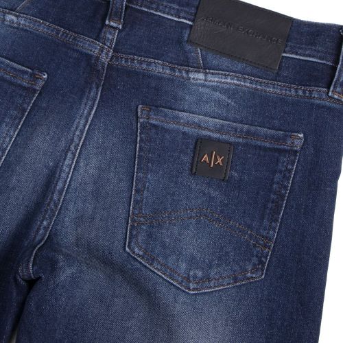 Mens Mid Blue J13 Slim Fit Jeans 96692 by Armani Exchange from Hurleys