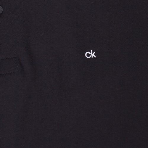 Mens Perfect Black Chest Logo S/s Polo Shirt 38891 by Calvin Klein from Hurleys