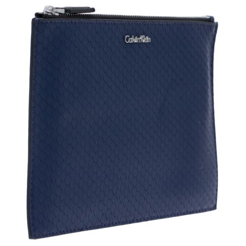 Womens Navy Instant Pouch Clutch 20597 by Calvin Klein from Hurleys