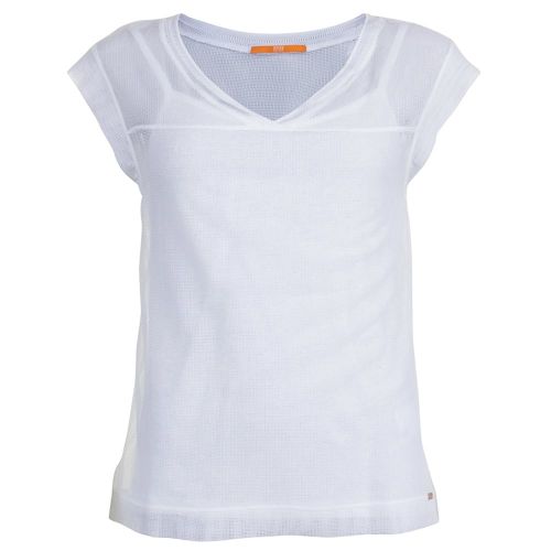 Boss Orange Womens White Tameshy S/s Tee Shirt 6388 by BOSS from Hurleys