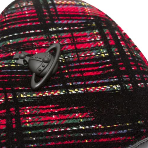 Womens Red Khloe Heart Tartan Crossbody Bag 46913 by Vivienne Westwood from Hurleys