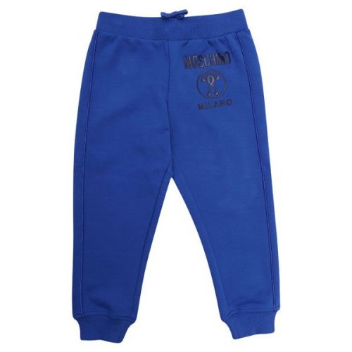 Boys Surf Blue Milano Sweat Pants 107666 by Moschino from Hurleys