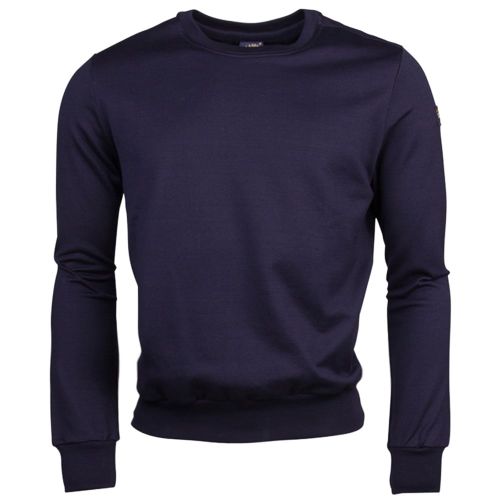 Mens Navy Shark Fit Crew Sweat Top 13740 by Paul And Shark from Hurleys