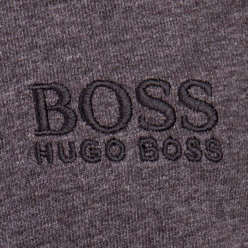 Mens Charcoal Hooded L/s T Shirt 19537 by BOSS from Hurleys