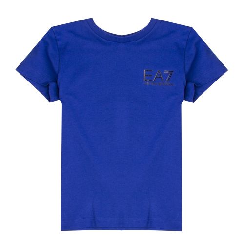 Boys Blue Training Logo S/s T Shirt 30700 by EA7 Kids from Hurleys