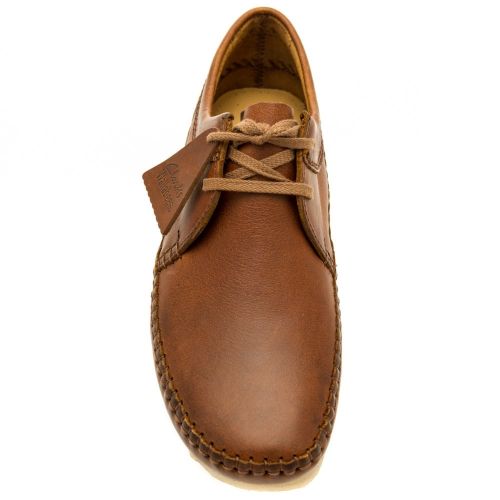 Mens Tan Leather Weaver 62833 by Clarks Originals from Hurleys