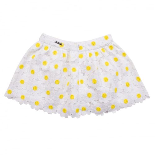 Girls White Daisy Lace Skirt 22570 by Mayoral from Hurleys