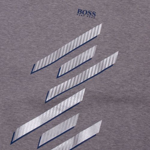 Mens Light Grey Tee 13 S/s T Shirt 81244 by BOSS from Hurleys