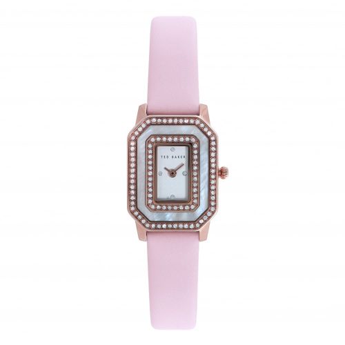 Womens Pink Leather Strap Watch 9368 by Ted Baker from Hurleys