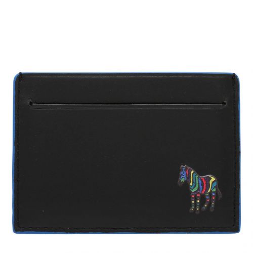 Womens Black Zebra Card Holder 95779 by PS Paul Smith from Hurleys