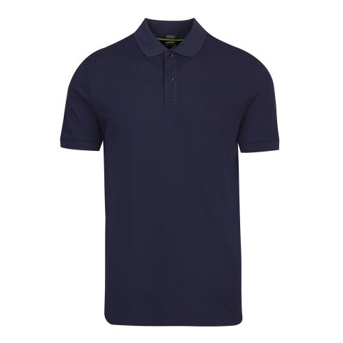 Athleisure Mens Navy Piro S/s Polo Shirt 88815 by BOSS from Hurleys