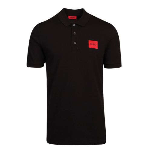 Mens Black Dereso S/s Polo Shirt 77979 by HUGO from Hurleys