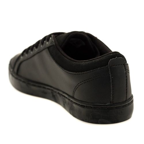 Junior Black Straightset Trainers (2-5) 62688 by Lacoste from Hurleys