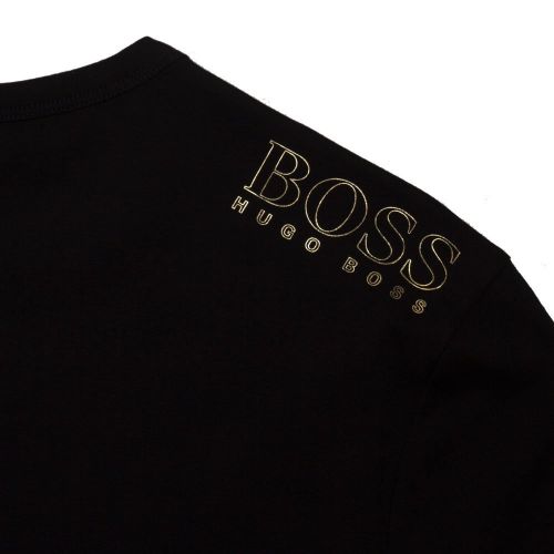 Athleisure Mens Black/Gold Tee Gold S/s T Shirt 83401 by BOSS from Hurleys