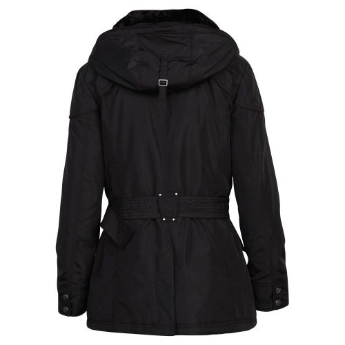 Womens Black Outlaw Waterproof & Breathable Jacket 92006 by Barbour International from Hurleys