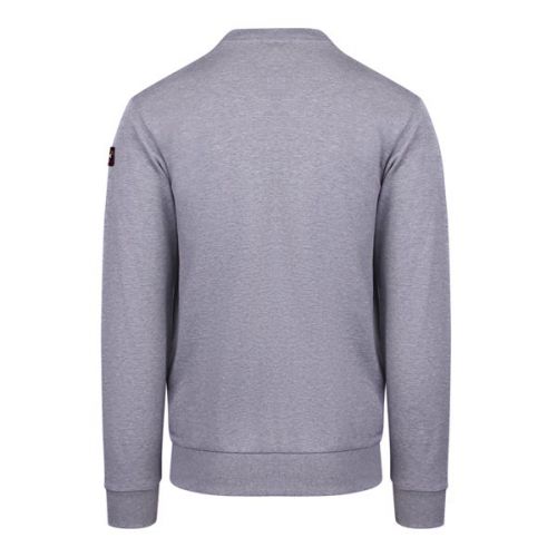 Paul and Shark Sweatshirt Mens Grey Melange Classic Crew | Hurleys