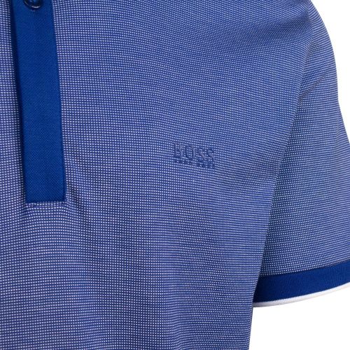BOSS Polo Shirt Mens Blue Paddy 2 S/s