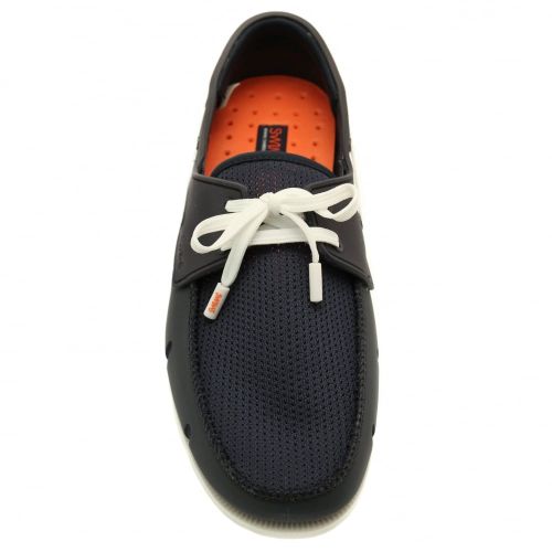 Mens Navy & White Boat Loafer 47101 by Swims from Hurleys