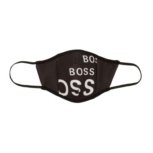 Black Silver Face Mask 76054 by BOSS from Hurleys