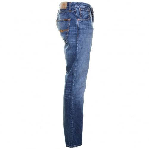 Mens True Classic Wash Steady Eddie Regular Fit Jeans 44434 by Nudie Jeans Co from Hurleys