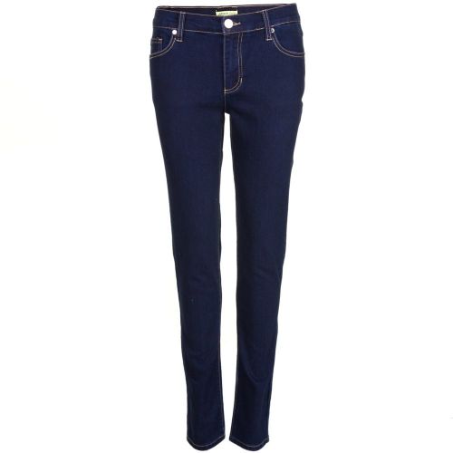 Womens Blue Wash Flower Logo Pocket Skinny Fit Jeans 68033 by Versace Jeans from Hurleys