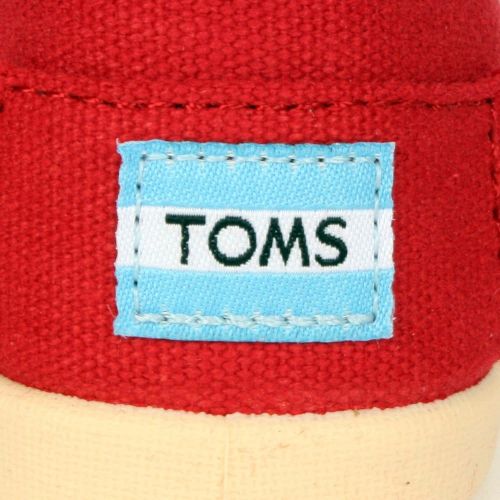 Tiny Red Canvas Classic (1-10) 6044 by Toms from Hurleys