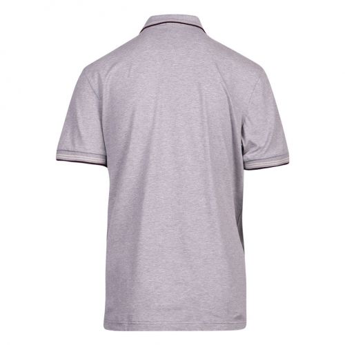 Athleisure Mens Grey Paul Curved Slim Fit S/s Polo Shirt 100753 by BOSS from Hurleys