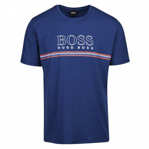 Mens Blue Urban Lounge Logo S/s T Shirt 37766 by BOSS from Hurleys