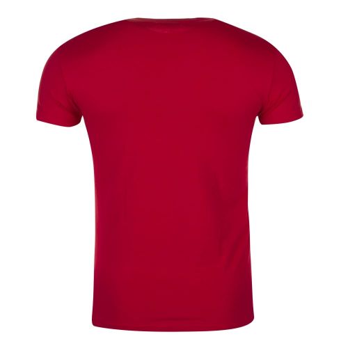 Mens Red Small Logo Slim Fit S/s T Shirt 20018 by Emporio Armani Bodywear from Hurleys
