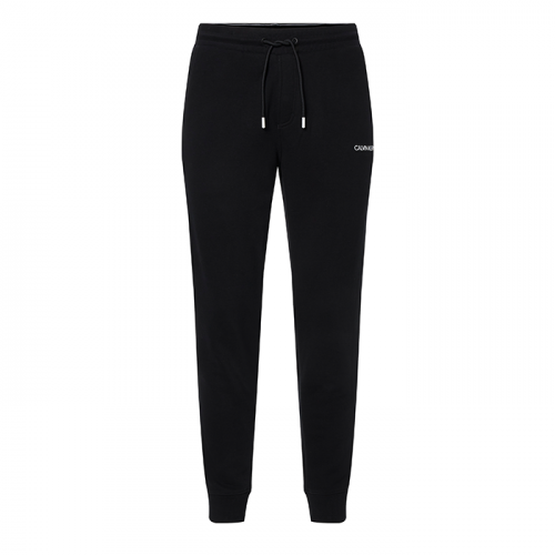 Mens Black Essential Logo Tape Sweat Pants 91019 by Calvin Klein from Hurleys