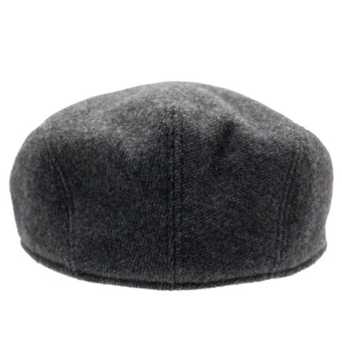 Mens Grey Wool Flat Cap 61843 by Lacoste from Hurleys
