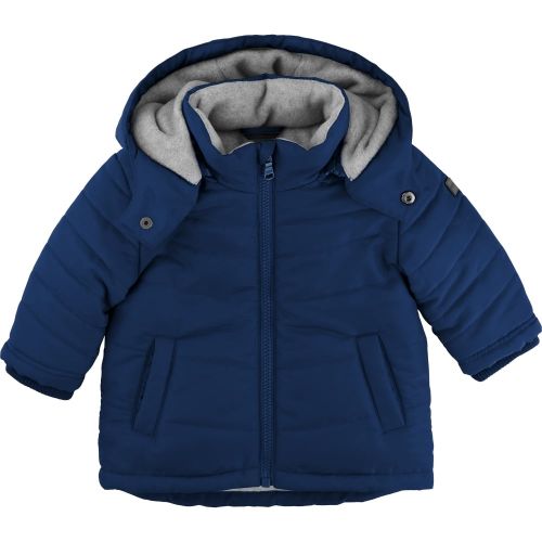 Baby Blue Hood Padded Coat 13254 by BOSS from Hurleys