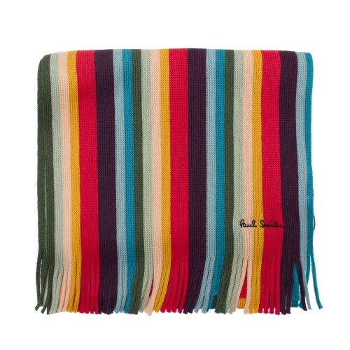 Mens Assorted Artist Stripe Knitted Scarf 52515 by PS Paul Smith from Hurleys