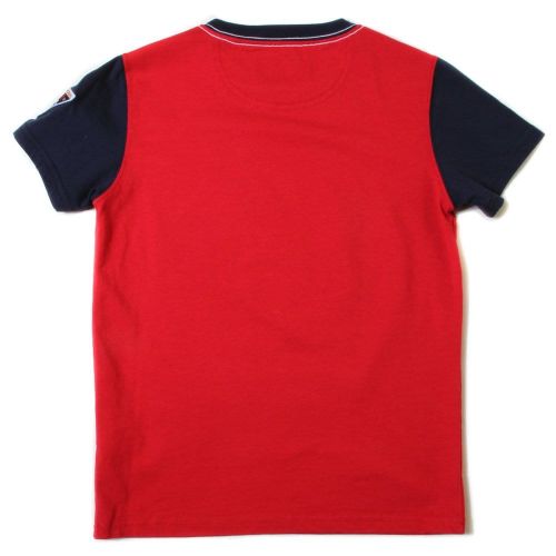 Boys Dress Blue Barbouretter S/s Tee Shirt 19000 by Barbour from Hurleys