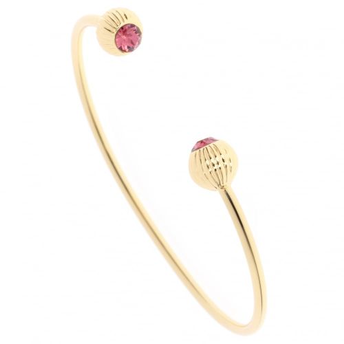 Womens Gold & Indian Pink Adellia Cuff Bracelet 66741 by Ted Baker from Hurleys
