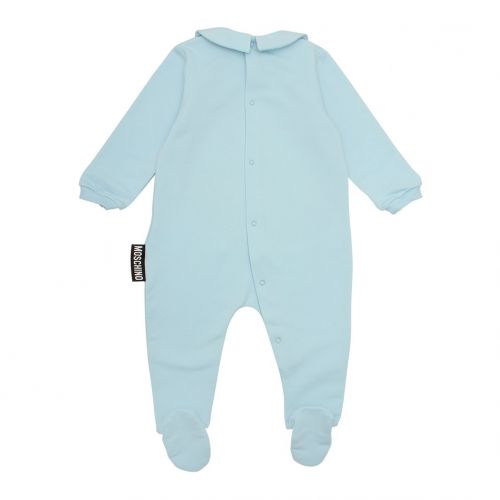 Baby Sky Blue Big Toy Babygrow Gift 90455 by Moschino from Hurleys