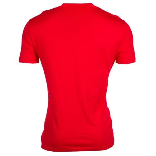 Mens Marine & Red 2 Pack Reg Fit Tee Shirts 7045 by Emporio Armani from Hurleys