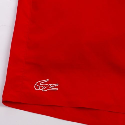 Mens Corrida Red Side Logo Swim Shorts 59290 by Lacoste from Hurleys
