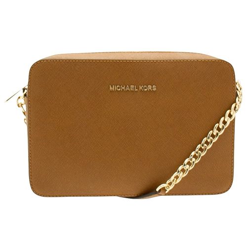 Womens Luggage Jet Set Large Cross Body Bag 17351 by Michael Kors from Hurleys